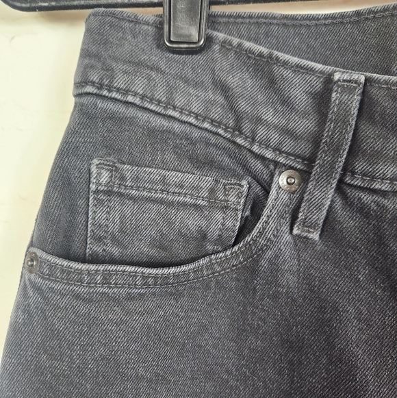 Everlane The Original Cheeky Organic Cotton Crop Jeans in Washed Black Size 27 - Picture 4 of 11
